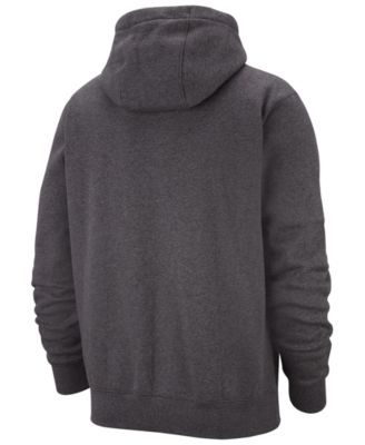 nike men's club fleece half zip hoodie