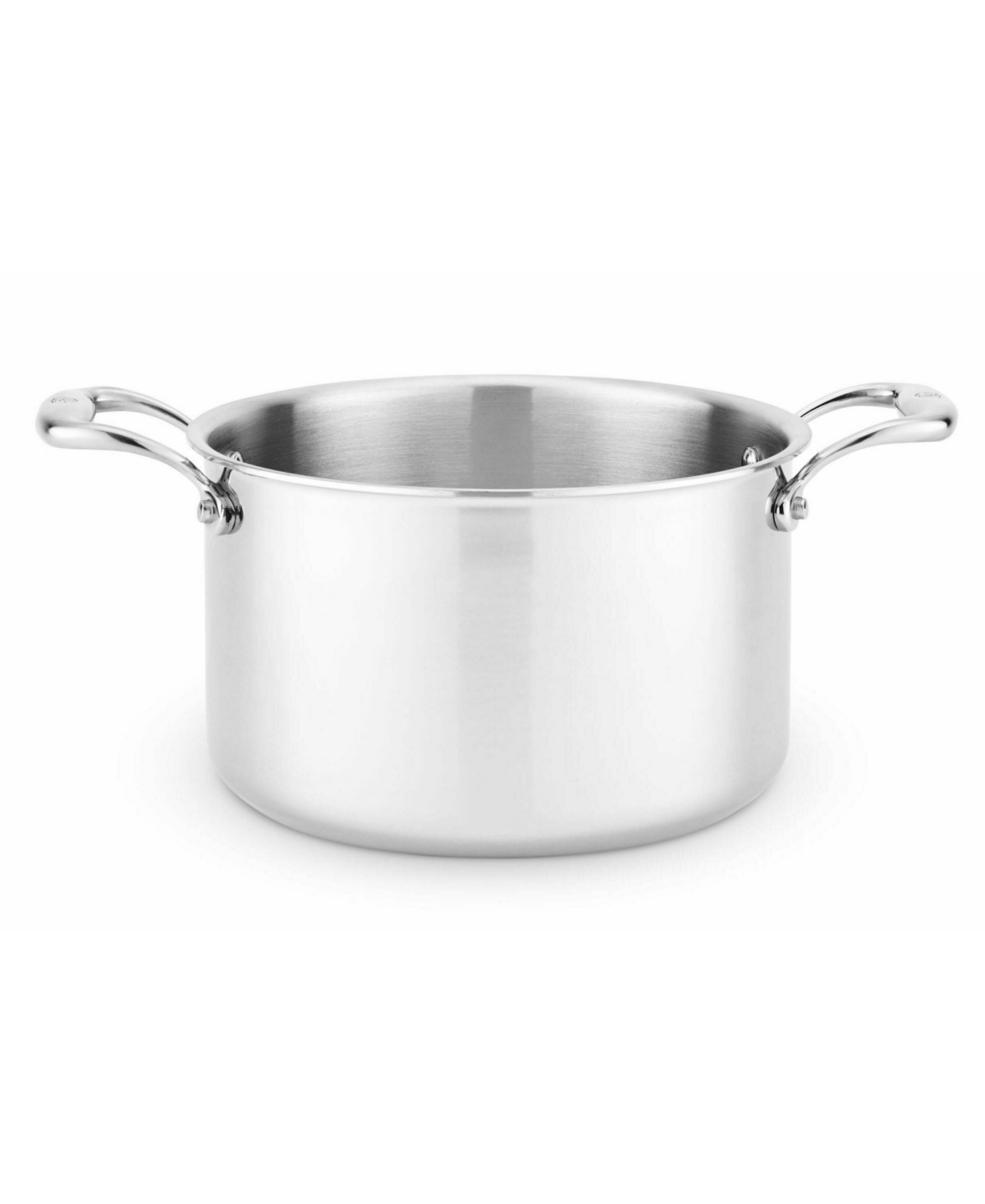 Heritage Steel Titanium Series Fully Cladded 5-quart Sauce Pot With Lid In Stainless Steel