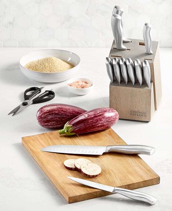 Chicago Cutlery Insignia 13-Pc. Cutlery Block Set ...