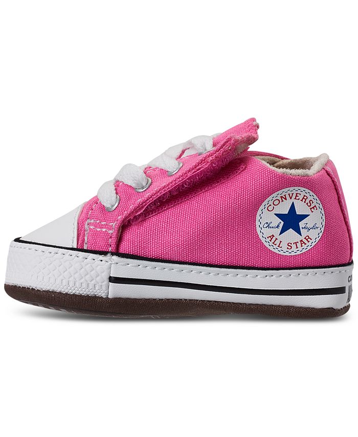 Booties from Macy\'s All Cribster Finish Converse Star Chuck Taylor - Baby Girls Line Crib