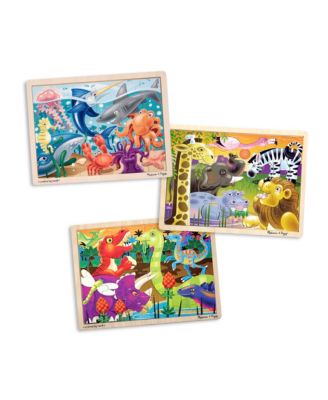 Melissa and Doug - 24pc Jigsaw Bundle
