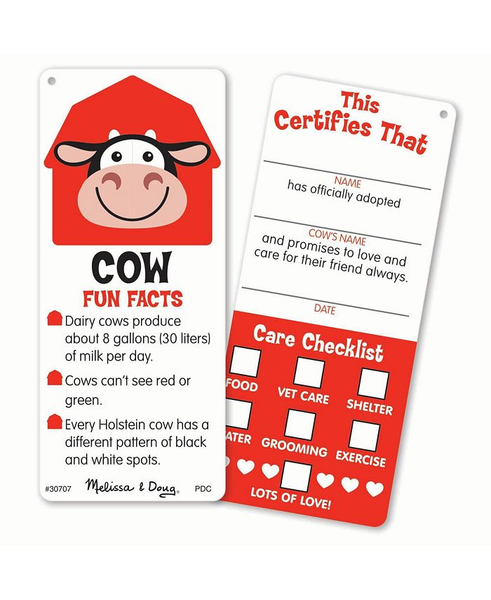 melissa and doug cuddle cow
