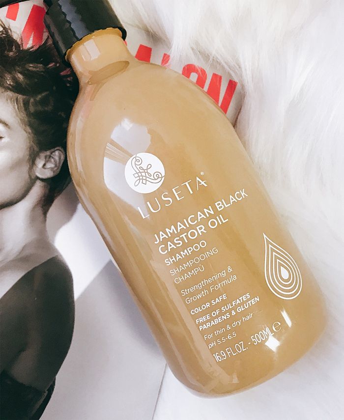 Luseta Beauty Inc Luseta Jamaican Black Castor Oil Shampoo 16.9 Ounces