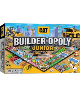 Photo 1 of Masterpieces Puzzles Caterpillar - Builder Opoly Junior Board Game