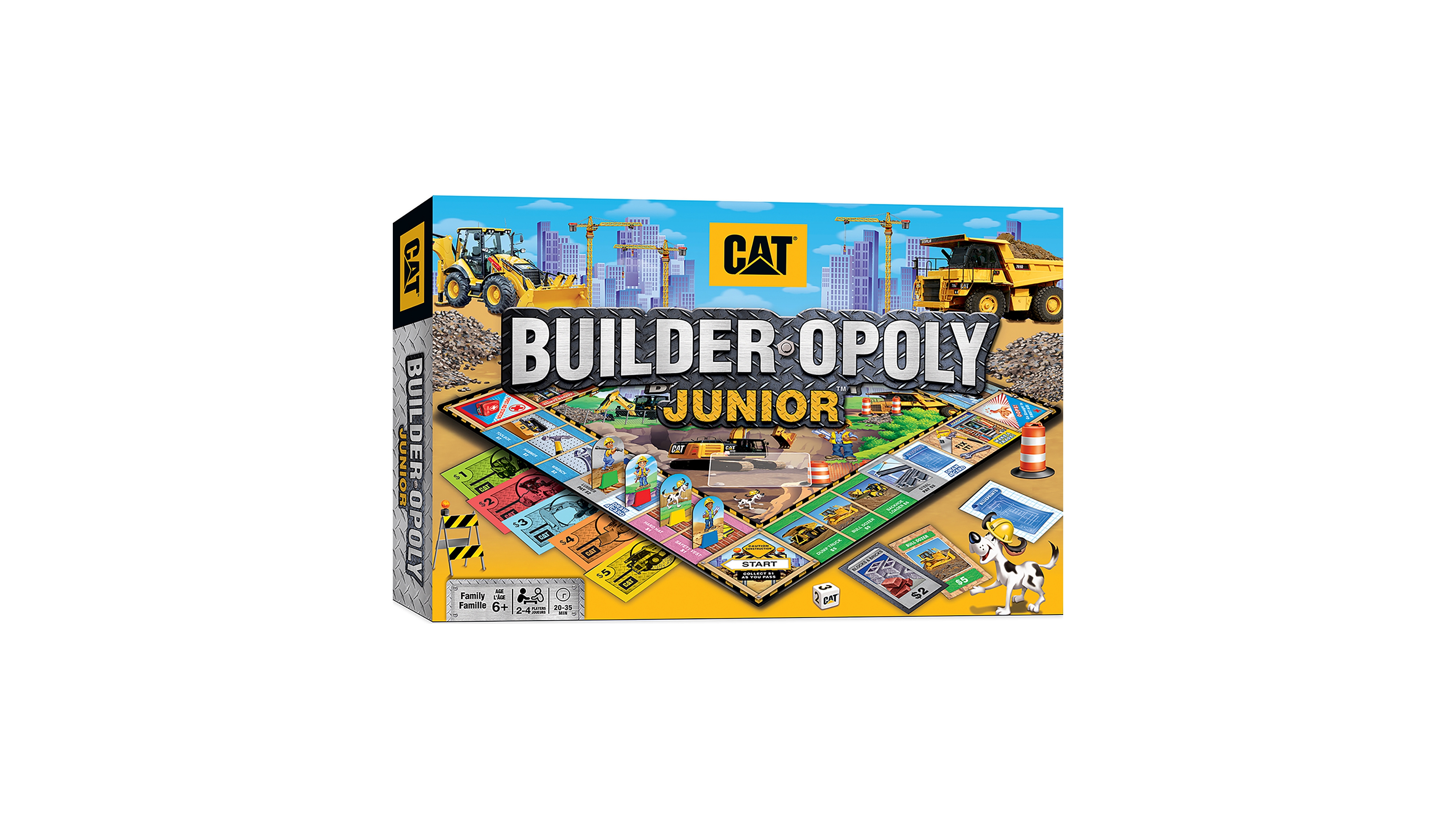 MasterPieces Puzzle Company Caterpillar - Builder Opoly Junior