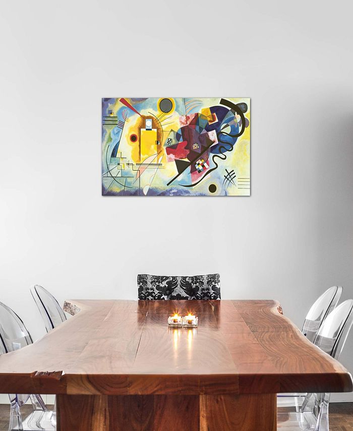 iCanvas Gelb Rot Blau YellowRedBlue, 1925 by Wassily Kandinsky Wrapped Canvas Print 40