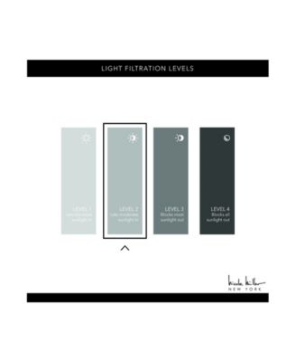 Hexa Geometric Print Hidden Tab Top Curtain Panel Pair, 54" X 96"