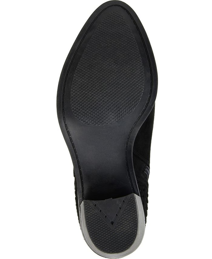 Journee Collection Women's Jessica Bootie Black Size 9 M