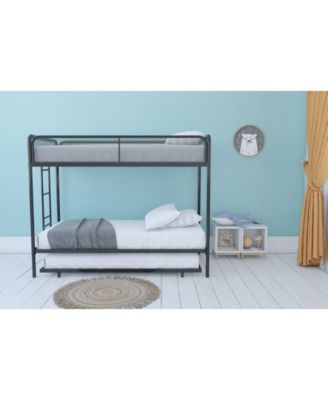 Elia Triple Twin Metal Bunk Bed
