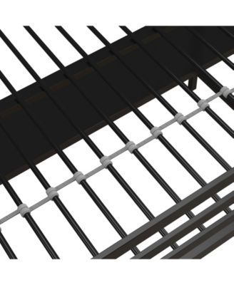 Mason Metal Full Loft Bed with Desk