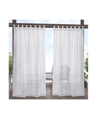 Exclusive Home Curtains Miami Textured Indoor Outdoor Grommet Top