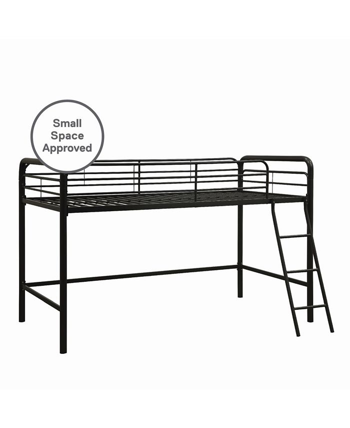 EveryRoom Cora Junior Metal Loft Bed Macy