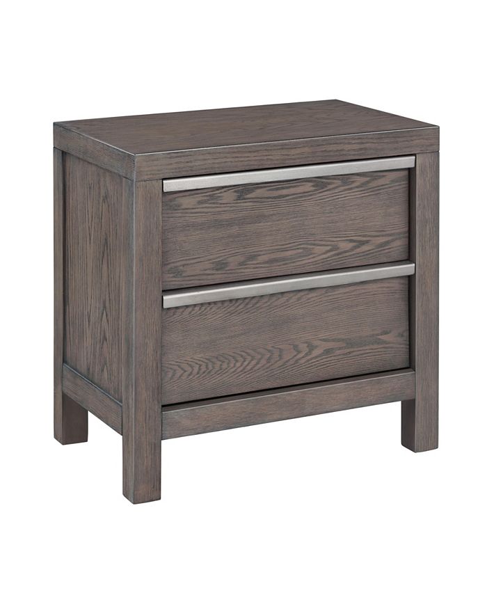Furniture Melbourne Heights 2Drawer Nightstand Macy's