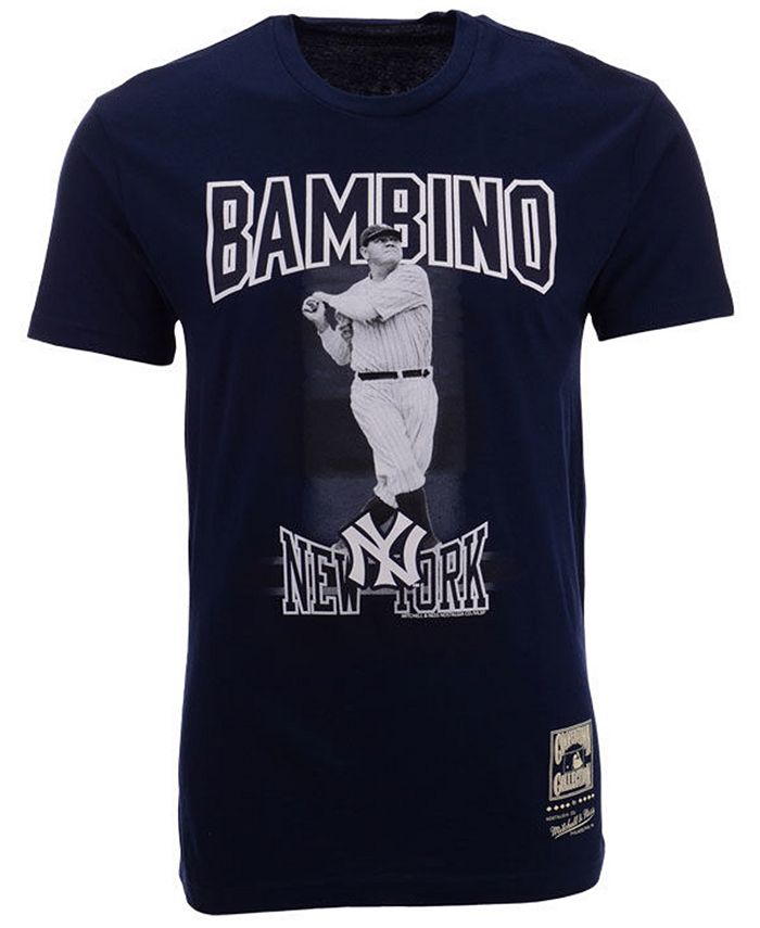 Mitchell & Ness Men's Babe Ruth New York Yankees Nickname Coop Player  T-Shirt - Macy's