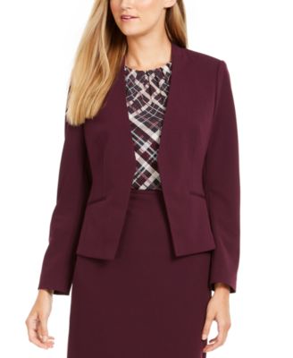 macy's calvin klein womens suit