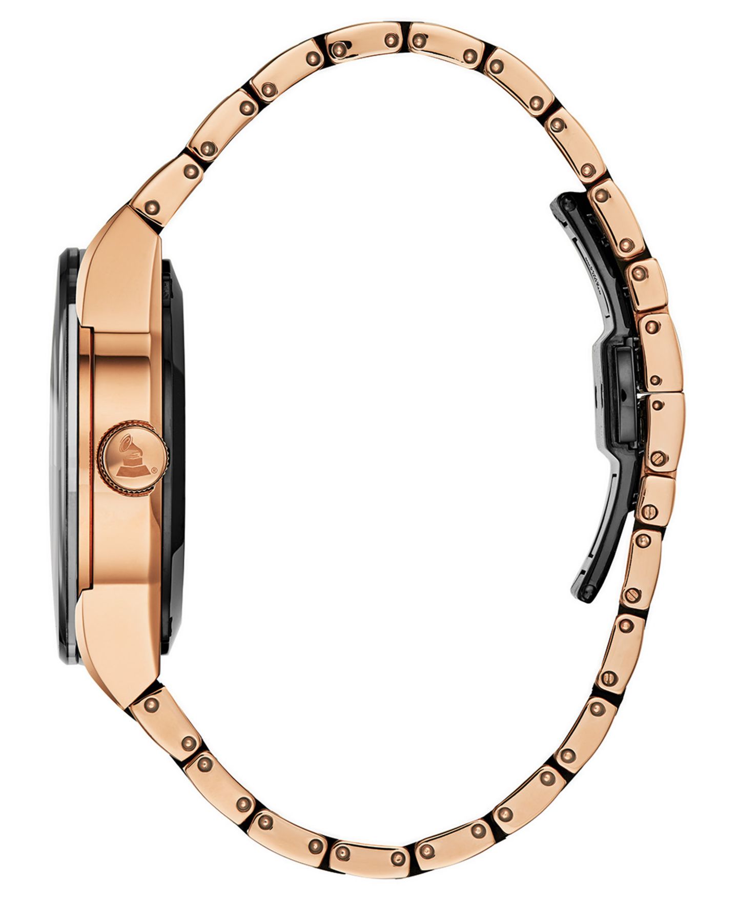 Мужские часы Bulova Automatic Grammy Two-Tone Stainless Steel Bracelet Watch 41mm — фото 2