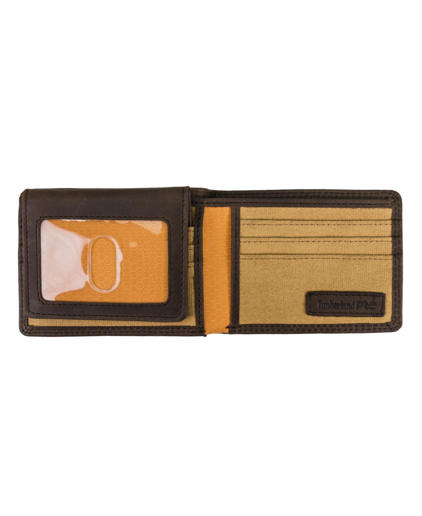 Мужской кошелёк Timberland Pullman Passcase Wallet, цвет: Тёмный коричневый — фото 2