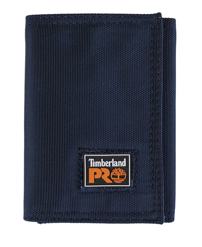 timberland men's trifold nylon wallet