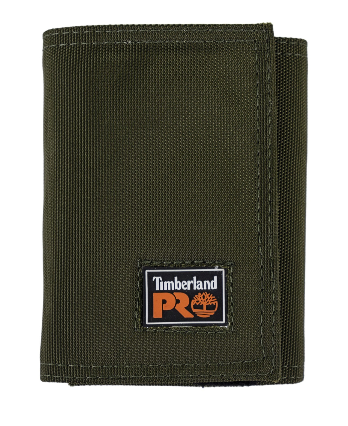 Timberland Pro Men's Heavy Duty Fabric Trifold Wallet In Olive