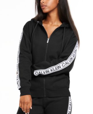 calvin klein performance zip hoodie