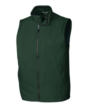 Cutter & Buck Men's Big & Tall Nine Iron Full Zip Vest