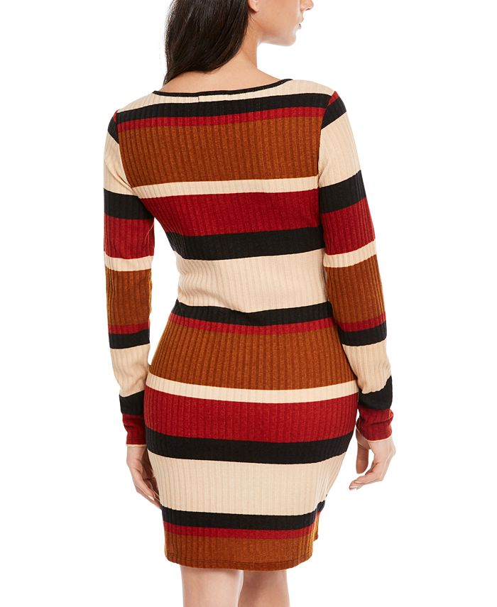 Quinn Ribbed Button Down Mini Dress