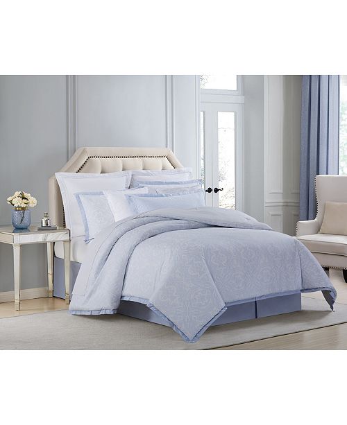 Charisma Closeout Settee Cotton Printed Queen 4 Piece Duvet Cover