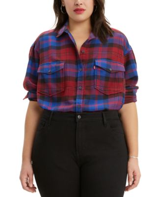 plus size levi's at macy's