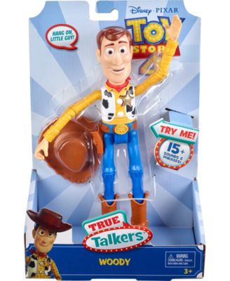 Toy Story Disney Pixar True Talkers Woody Figure Macy's