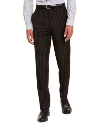 black pinstripe pants mens