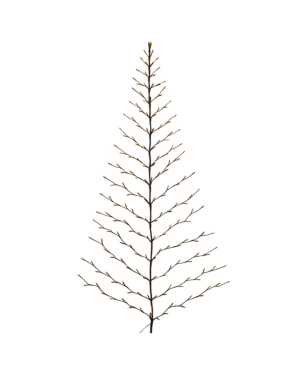 Everlasting Glow Tree-shaped Wall Hanging with Led Lights and Pliable Branches