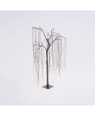Gerson & Gerson - 60-Inch High Electric Willow Tree, Brown