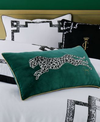 Velvet Cheetah Decorative Pillow, 14" x 24