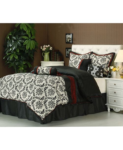 Nanshing Hannah 7 Pc King Comforter Set Reviews Comforters