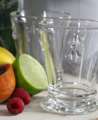 La Rochere Napoleon Bee 10-ounce Tumbler, Set of 6.