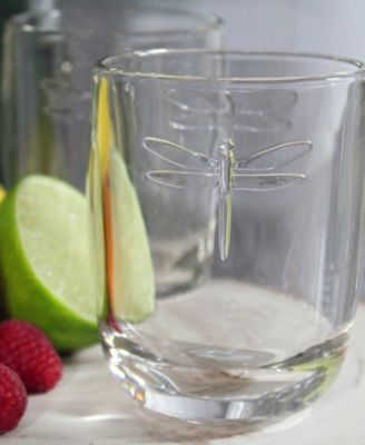 La Rochere Dragonfly 10-ounce Tumbler, Set of 6.