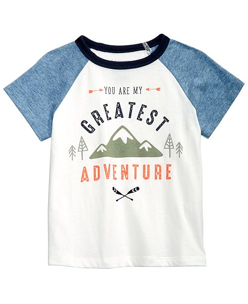 Baby Boys Adventure Print Cotton T Shirt Created For Macy S