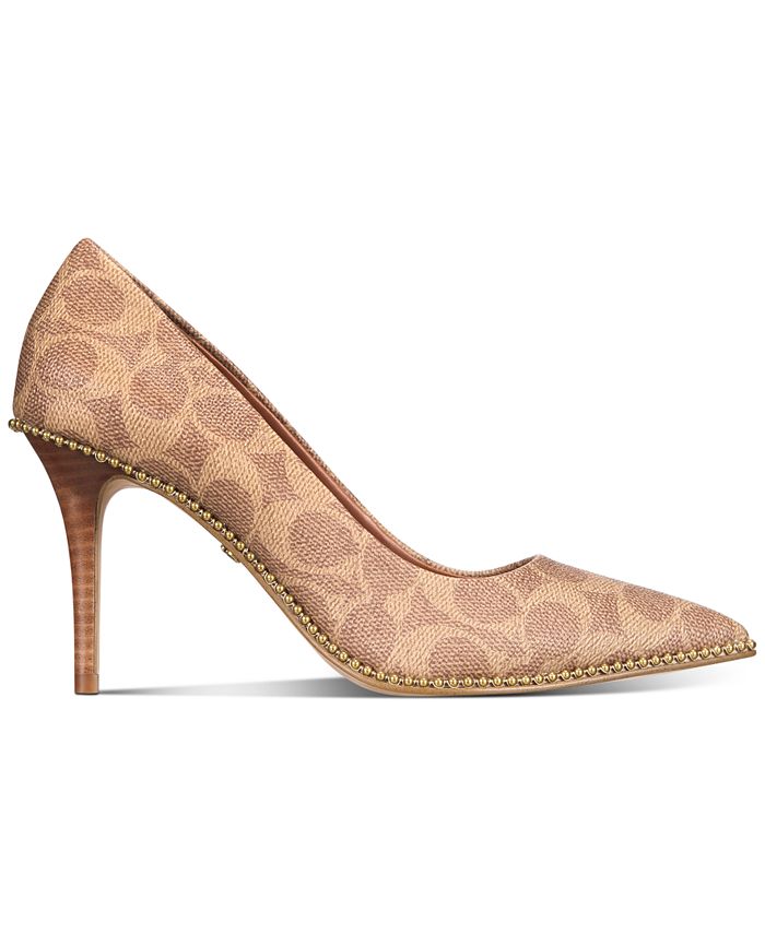 COACH Women's Waverly Beadchain Pumps Macy's