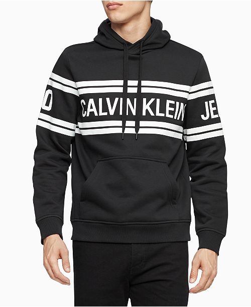 Calvin Klein Jeans Men S Varsity Logo Hoodie Reviews