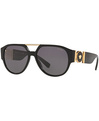 Versace Polarized Sunglasses, Created for Macy's, VE4371 58 & Reviews ...