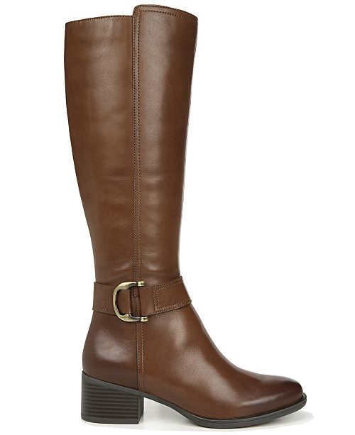 Naturalizer Kelso High Shaft Leather Boots & Reviews - Boots - Shoes ...