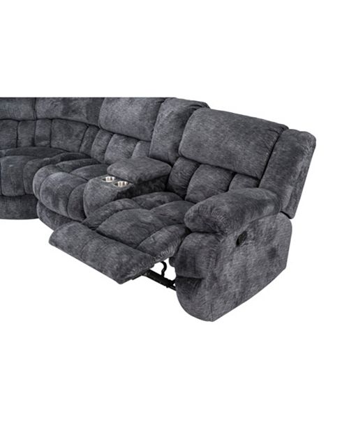 Furniture Seymore Right Facing Manual Motion Sectional Recliner