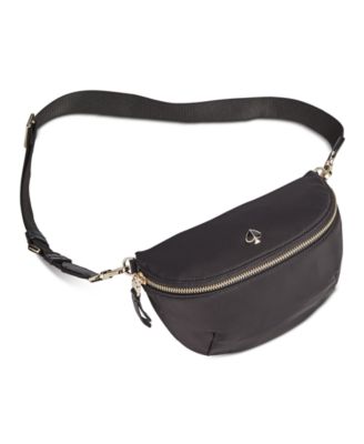 kate spade black fanny pack