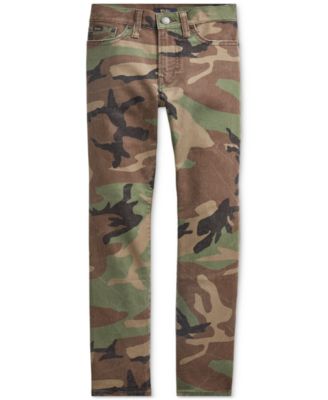 polo camo jeans