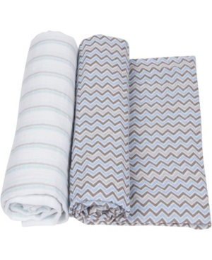 Miracle Baby Boys and Girls Muslin Swaddle - Pack of 2
