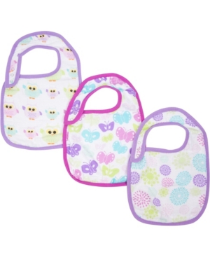 Miracle Baby Boys and Girls Muslin Skinny Bib - Pack of 3
