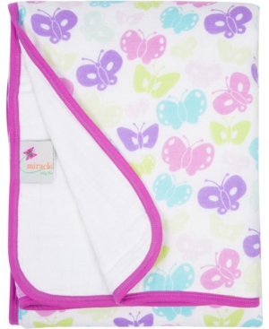 Miracle Baby Boys and Girls Muslin Serenity Blanket