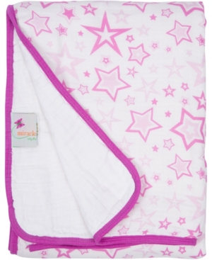 Miracle Baby Boys and Girls Muslin Serenity Blanket