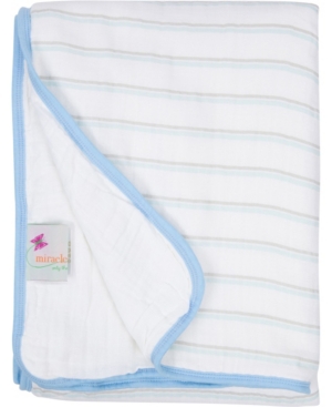 Miracle Baby Boys and Girls Muslin Serenity Blanket