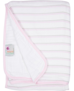 Miracle Baby Boys and Girls Muslin Serenity Blanket